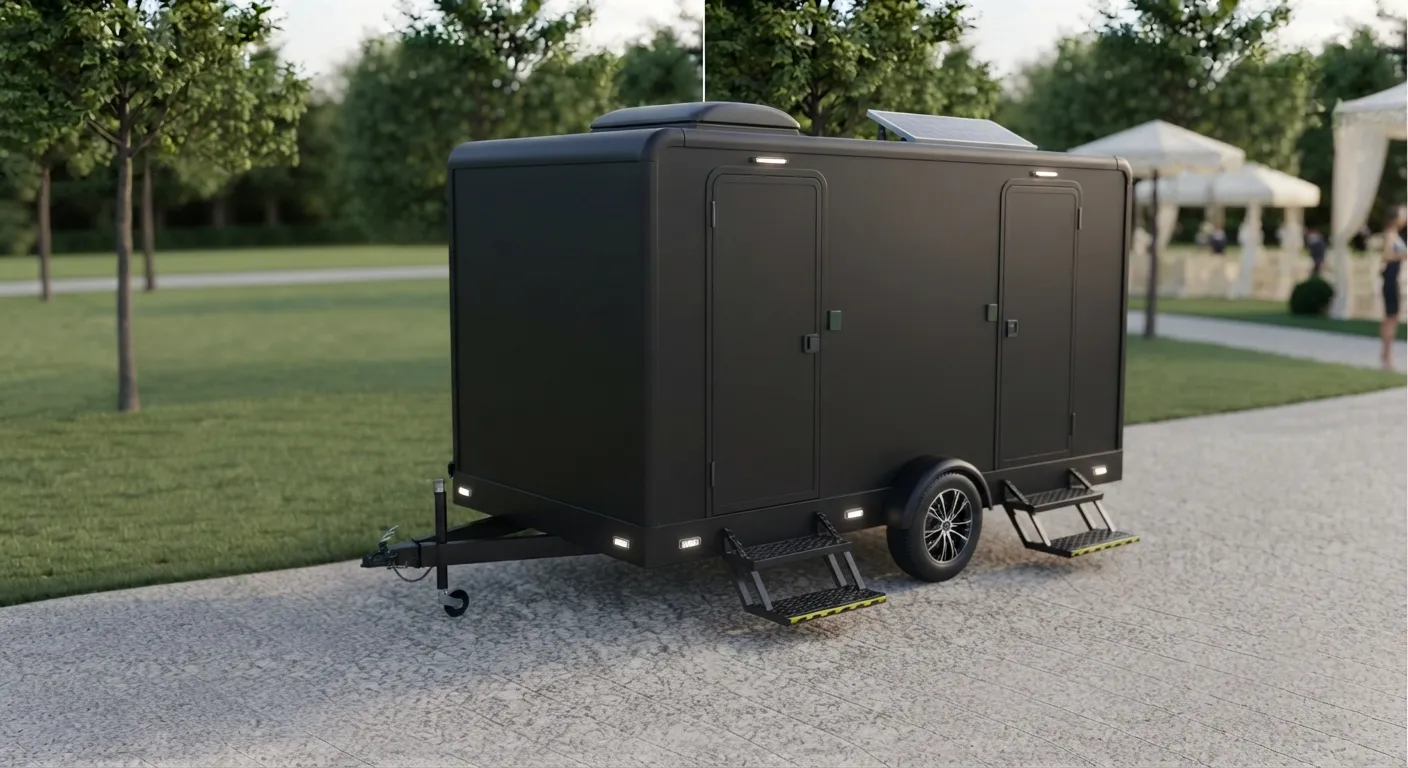 2 Stall Restroom Trailer in Topeka, KS