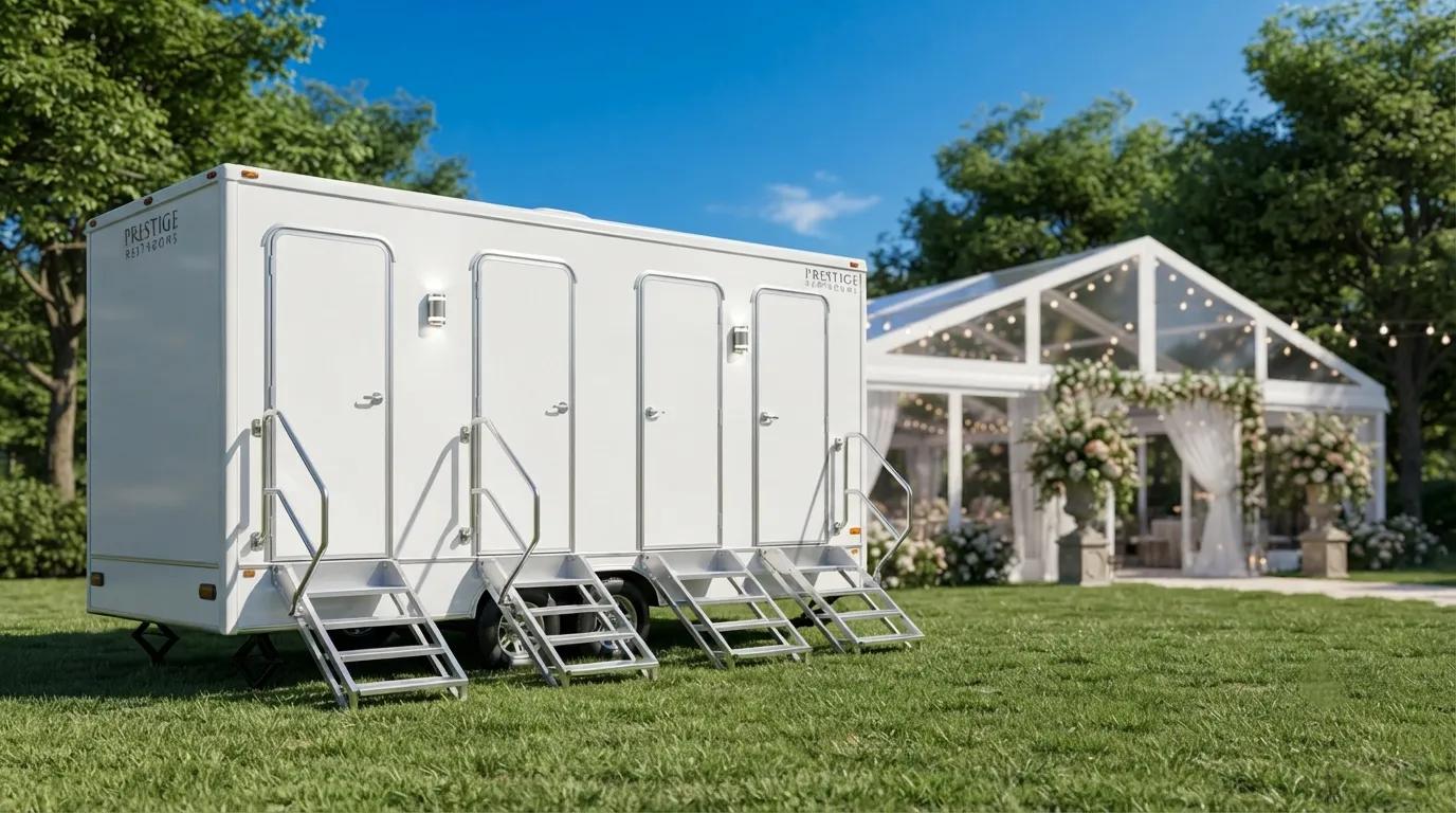 4 Stall Restroom Trailer in Topeka, KS
