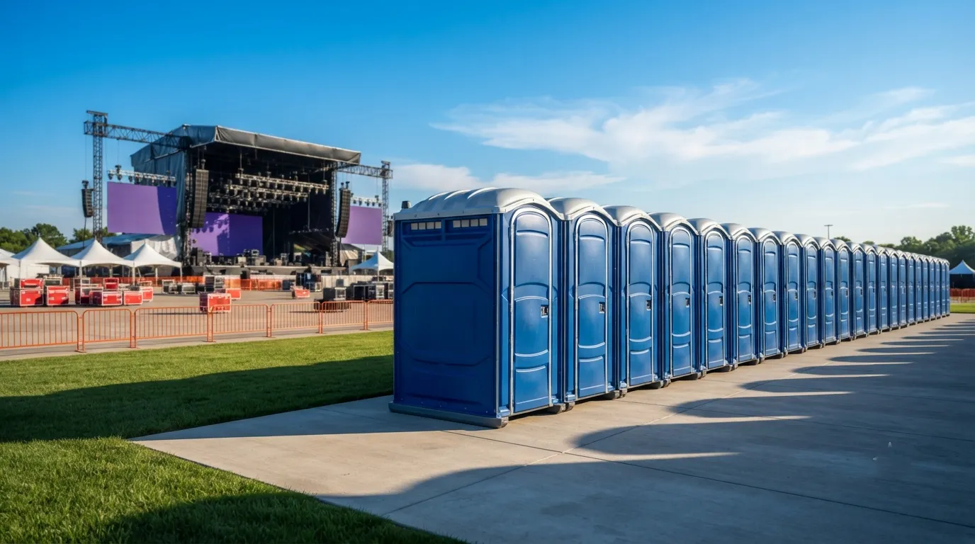 Concert Restroom Rental in Topeka, KS