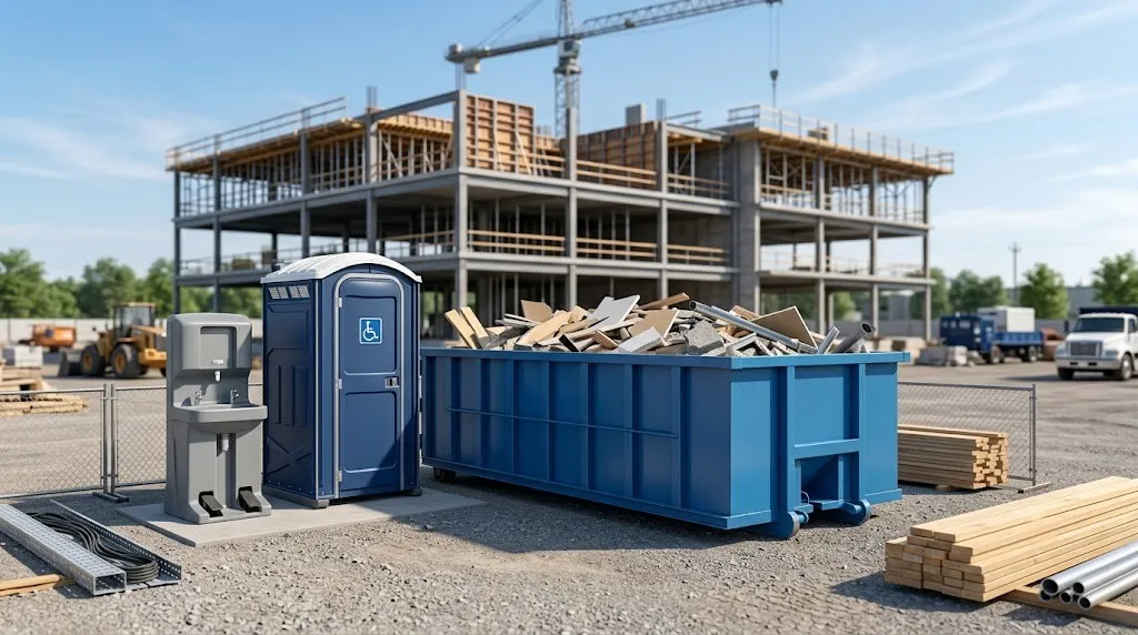 Construction Dumpster Rental in Topeka, KS