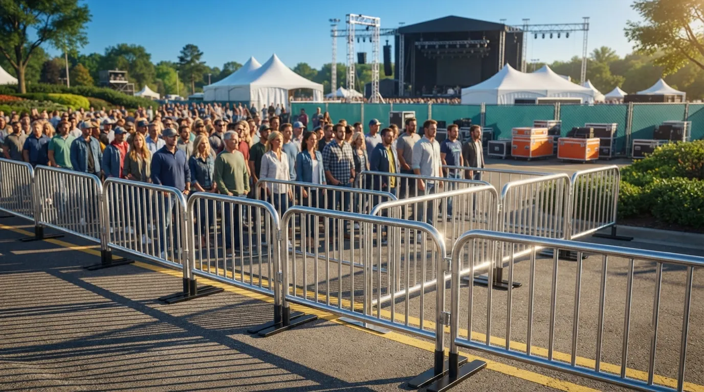 Crowd Control Barrier Rental in Topeka, KS