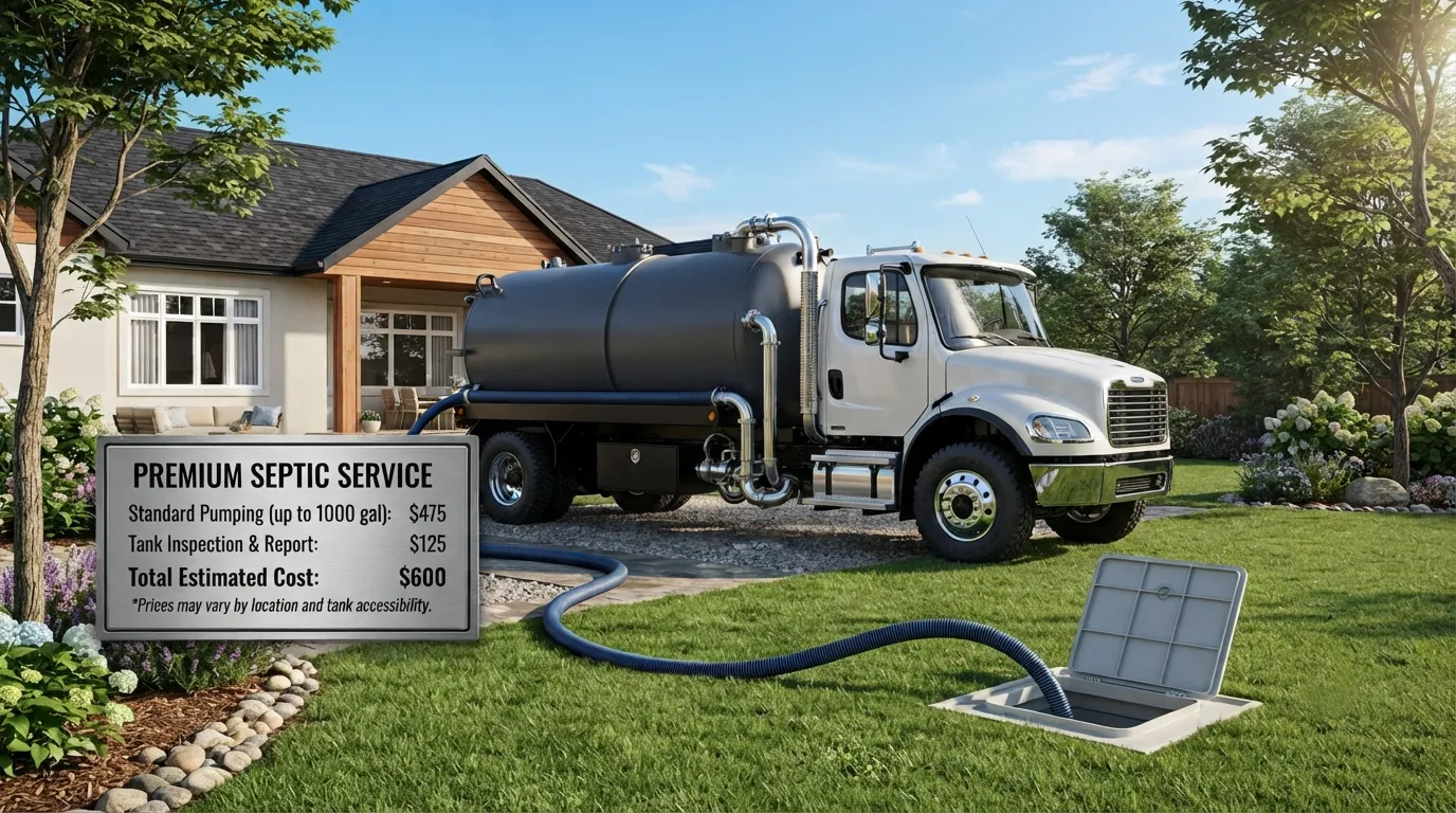 Septic Tank Pumping Cost in Topeka, KS