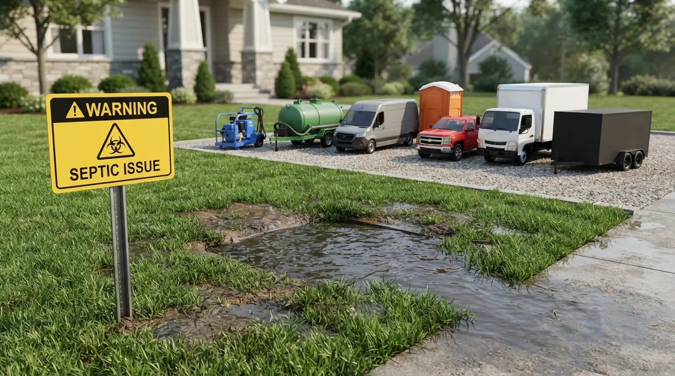 Septic Tank Warning Signs in Topeka, KS